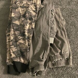 Cat & Jack Grey and Camo Jogger Pants for Kids